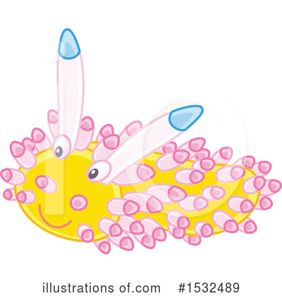 Royalty-Free (RF) Sea Slug Clipart Illustration by Alex Bannykh - Stock Sample #1532489