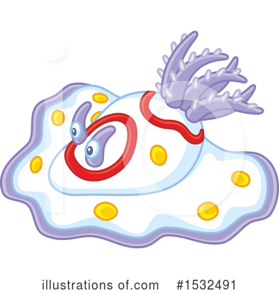 Sea Slug Clipart #1532491 by Alex Bannykh