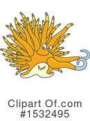 Sea Slug Clipart #1532495 by Alex Bannykh