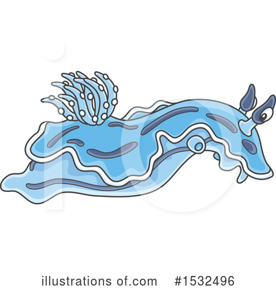 Royalty-Free (RF) Sea Slug Clipart Illustration by Alex Bannykh - Stock Sample #1532496