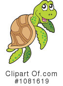 Sea Turtle Clipart #1081619 by visekart