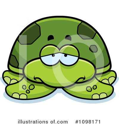 Royalty-Free (RF) Sea Turtle Clipart Illustration by Cory Thoman - Stock Sample #1098171