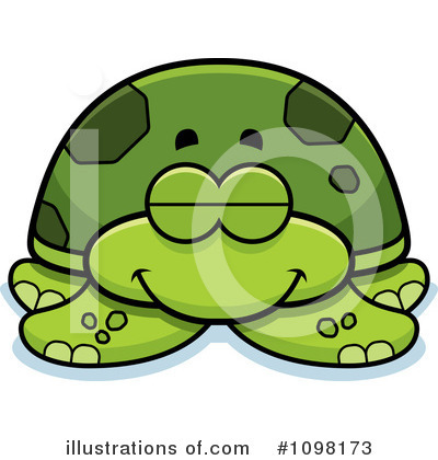 Royalty-Free (RF) Sea Turtle Clipart Illustration by Cory Thoman - Stock Sample #1098173
