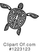 Sea Turtle Clipart #1223123 by Vector Tradition SM