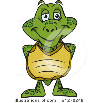 Turtle Clipart #1276248 by Dennis Holmes Designs