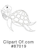 Sea Turtle Clipart #87019 by Alex Bannykh