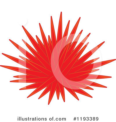 Royalty-Free (RF) Sea Urchin Clipart Illustration by Alex Bannykh - Stock Sample #1193389