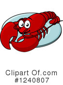 Seafood Clipart #1240807 by Vector Tradition SM