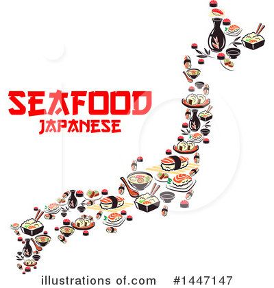 Royalty-Free (RF) Seafood Clipart Illustration by Vector Tradition SM - Stock Sample #1447147