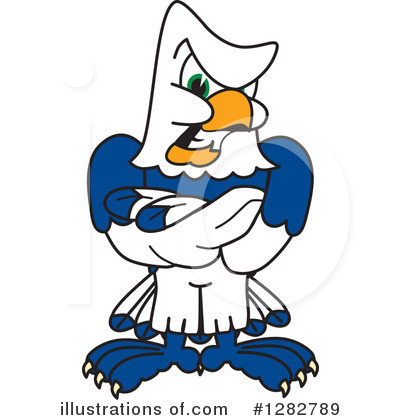 Royalty-Free (RF) Seahawk Clipart Illustration by Mascot Junction - Stock Sample #1282789