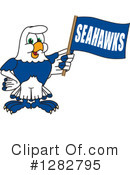 Seahawk Clipart #1282795 by Mascot Junction