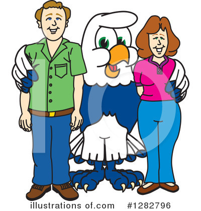 Royalty-Free (RF) Seahawk Clipart Illustration by Mascot Junction - Stock Sample #1282796