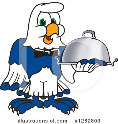 Royalty-Free (RF) Seahawk Clipart Illustration by Mascot Junction - Stock Sample #1282803