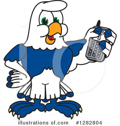 Royalty-Free (RF) Seahawk Clipart Illustration by Mascot Junction - Stock Sample #1282804
