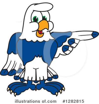 Royalty-Free (RF) Seahawk Clipart Illustration by Mascot Junction - Stock Sample #1282815