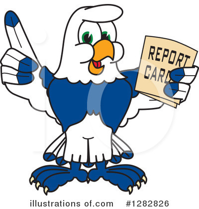 Royalty-Free (RF) Seahawk Clipart Illustration by Mascot Junction - Stock Sample #1282826