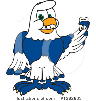 Royalty-Free (RF) Seahawk Clipart Illustration by Mascot Junction - Stock Sample #1282833