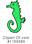 Seahorse Clipart #1159389 by lineartestpilot
