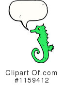 Seahorse Clipart #1159412 by lineartestpilot