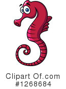 Seahorse Clipart #1268684 by Vector Tradition SM