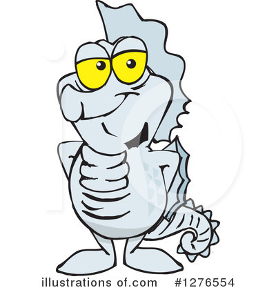 Royalty-Free (RF) Seahorse Clipart Illustration by Dennis Holmes Designs - Stock Sample #1276554