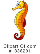 Seahorse Clipart #1338291 by Vector Tradition SM