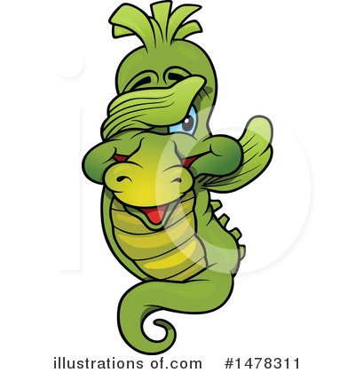 Royalty-Free (RF) Seahorse Clipart Illustration by dero - Stock Sample #1478311