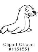 Seal Clipart #1151551 by Cory Thoman
