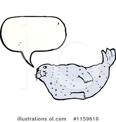 Royalty-Free (RF) Seal Clipart Illustration by lineartestpilot - Stock Sample #1159610