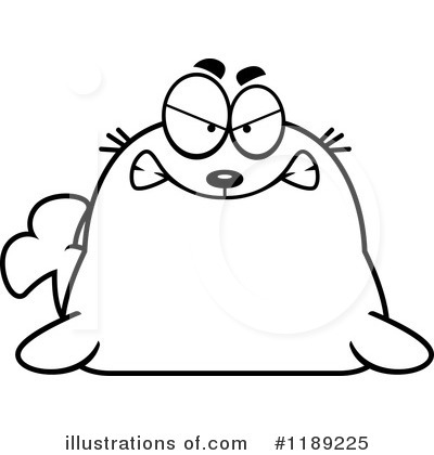 Seal Clipart #1189225 by Cory Thoman