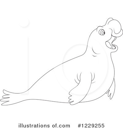 Seal Clipart #1229255 by Alex Bannykh