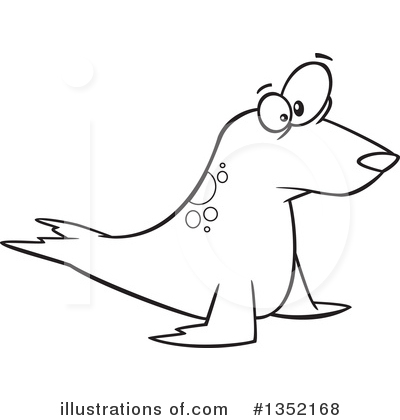 Royalty-Free (RF) Seal Clipart Illustration by toonaday - Stock Sample #1352168