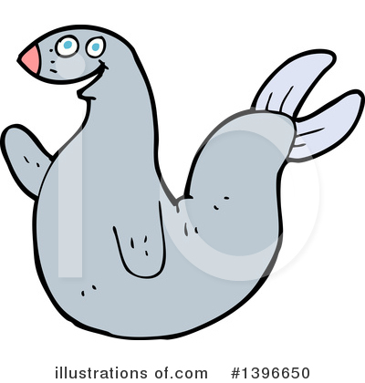 Royalty-Free (RF) Seal Clipart Illustration by lineartestpilot - Stock Sample #1396650