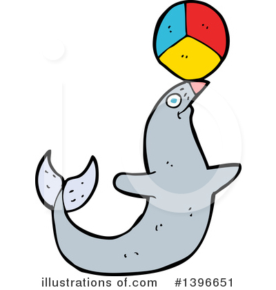 Sea Lion Clipart #1396651 by lineartestpilot