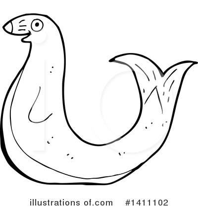 Royalty-Free (RF) Seal Clipart Illustration by lineartestpilot - Stock Sample #1411102