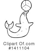 Seal Clipart #1411104 by lineartestpilot