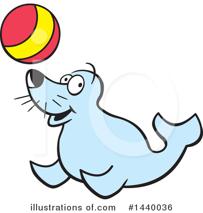 Royalty-Free (RF) Seal Clipart Illustration by Johnny Sajem - Stock Sample #1440036