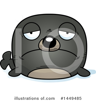 Royalty-Free (RF) Seal Clipart Illustration by Cory Thoman - Stock Sample #1449485