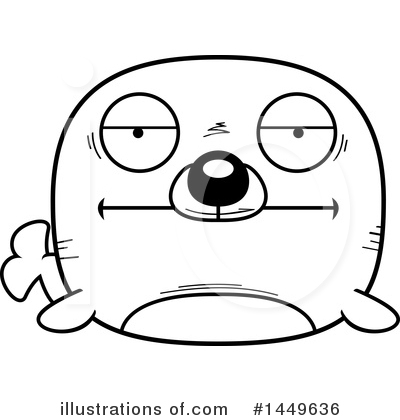 Royalty-Free (RF) Seal Clipart Illustration by Cory Thoman - Stock Sample #1449636