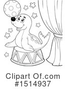 Seal Clipart #1514937 by visekart