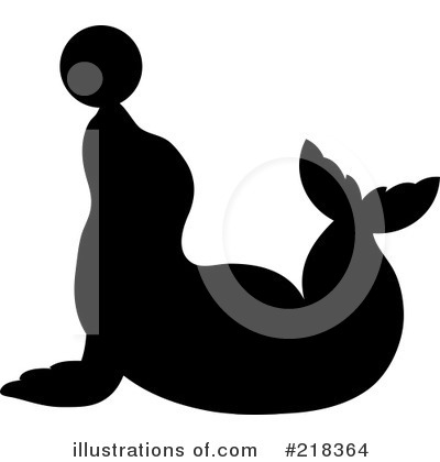 Royalty-Free (RF) Seal Clipart Illustration by Pams Clipart - Stock Sample #218364