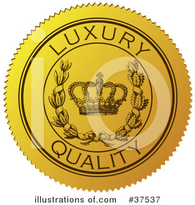 Royalty-Free (RF) Seal Clipart Illustration by Eugene - Stock Sample #37537