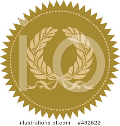Royalty-Free (RF) Seal Clipart Illustration by BestVector - Stock Sample #432622