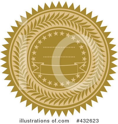 Royalty-Free (RF) Seal Clipart Illustration by BestVector - Stock Sample #432623