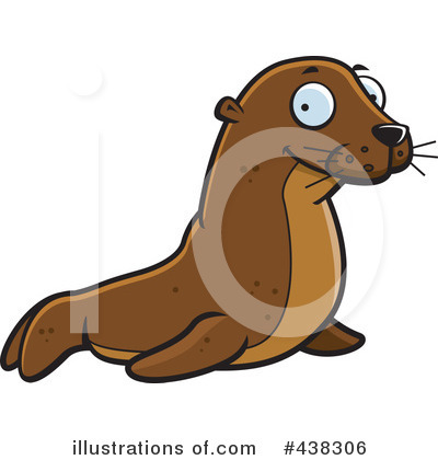 Royalty-Free (RF) Seal Clipart Illustration by Cory Thoman - Stock Sample #438306
