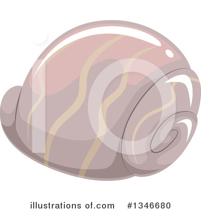 Royalty-Free (RF) Seashell Clipart Illustration by BNP Design Studio - Stock Sample #1346680