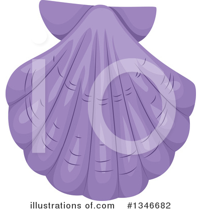 Royalty-Free (RF) Seashell Clipart Illustration by BNP Design Studio - Stock Sample #1346682