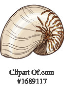 Seashell Clipart #1689117 by Vector Tradition SM