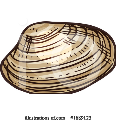 Shell Clipart #1689123 by Vector Tradition SM
