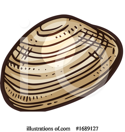 Shells Clipart #1689127 by Vector Tradition SM